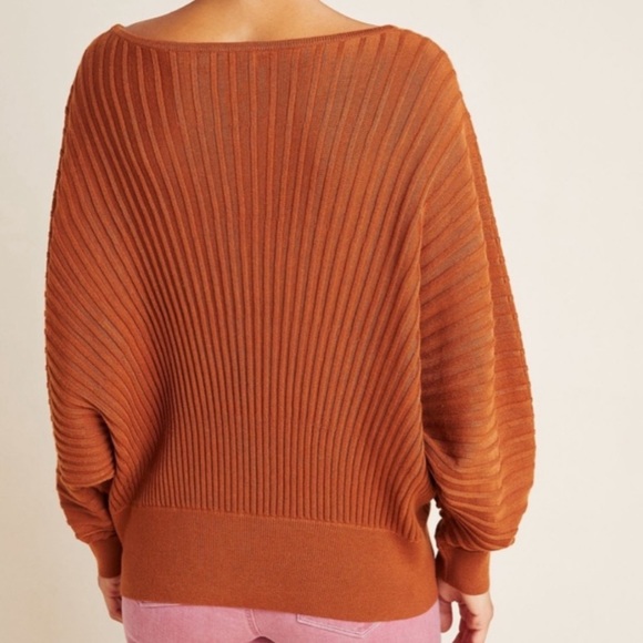 ✨ Anthropologie Karla Boat Neck Sweater Sz S - Picture 2 of 8